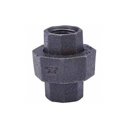 Anvil 1-1/4 Black Malleable Union 0812508810